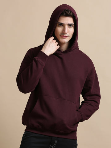 Oversize Hoodie ( Grap Wine )