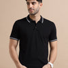 Regular polo Tshirt ( Black )