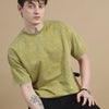Acid wash tshirt (Lt Olive)
