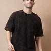 Acid wash tshirt (Black)