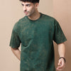 Acid wash Tshirt (Bottom Green)