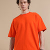 240 GSM OVERSIZE T SHIRT C-62 - ORANGE