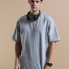 240 GSM OVERSIZE T SHIRT C-26 - CEMENT GREY