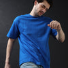 240 GSM OVERSIZE T SHIRT C-58 ROYAL BLUE